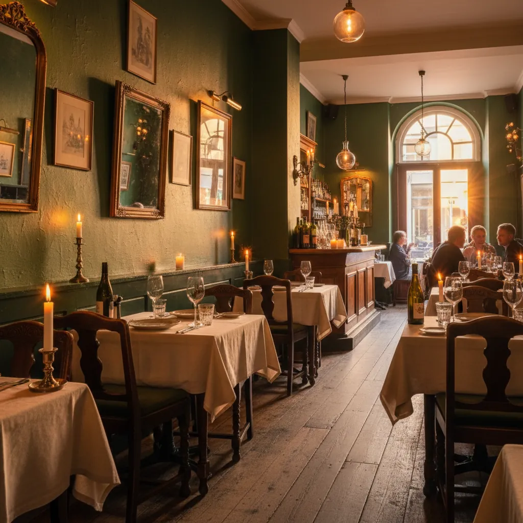 Sfeer binnenkant Brasserie Genieten